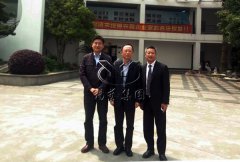 殡葬服务中心领导莅临尊龙集团商讨举办培训班事宜