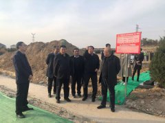 太原｜市民政局领导视察尊龙集团双塔树葬搬迁工程