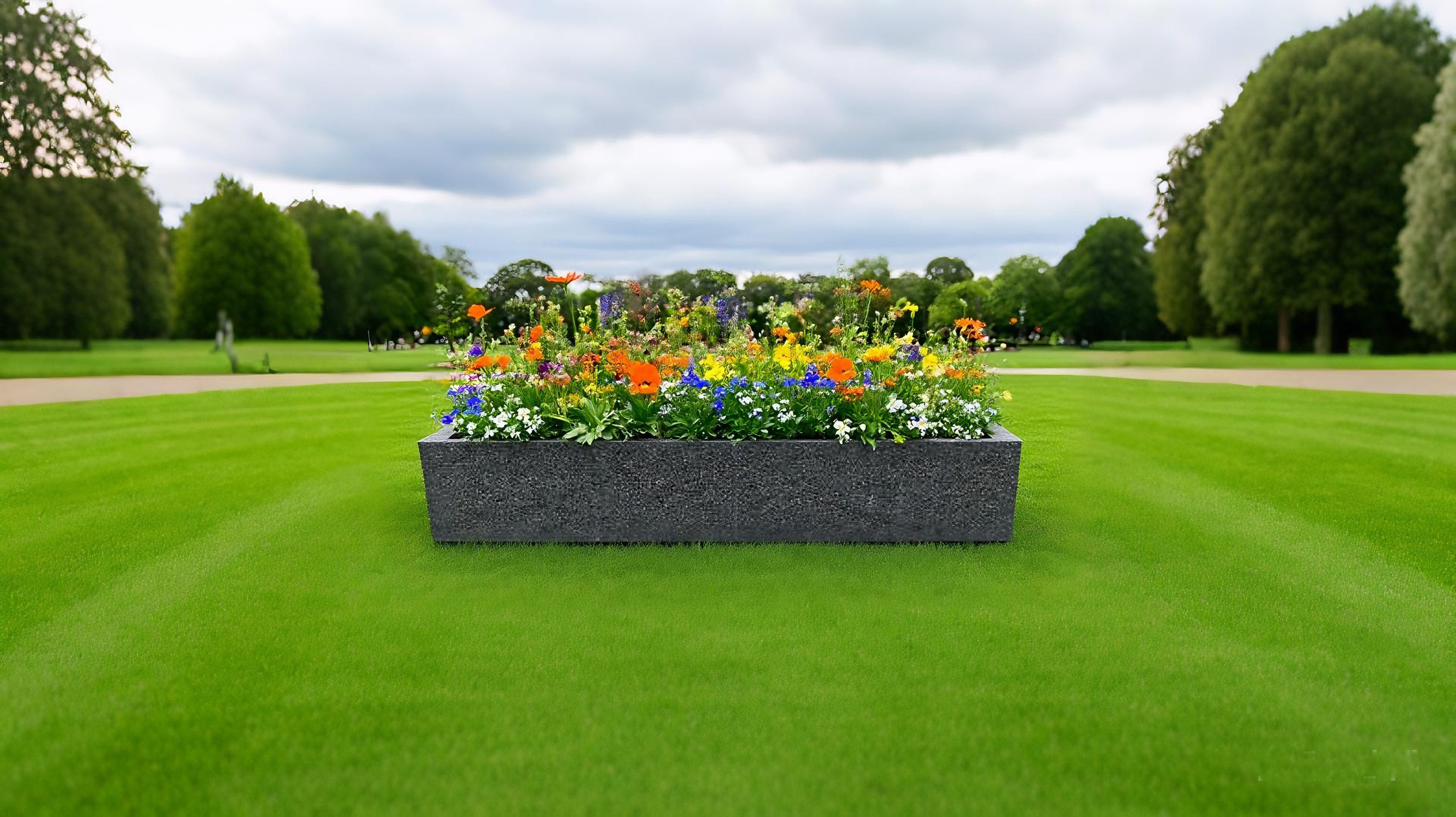 无机仿真石花箱：以永恒之美，守护每一季绽放